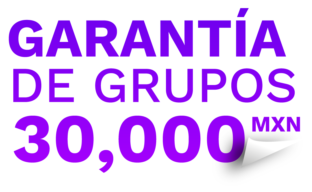 Garantía de grupos 30,000 MXN